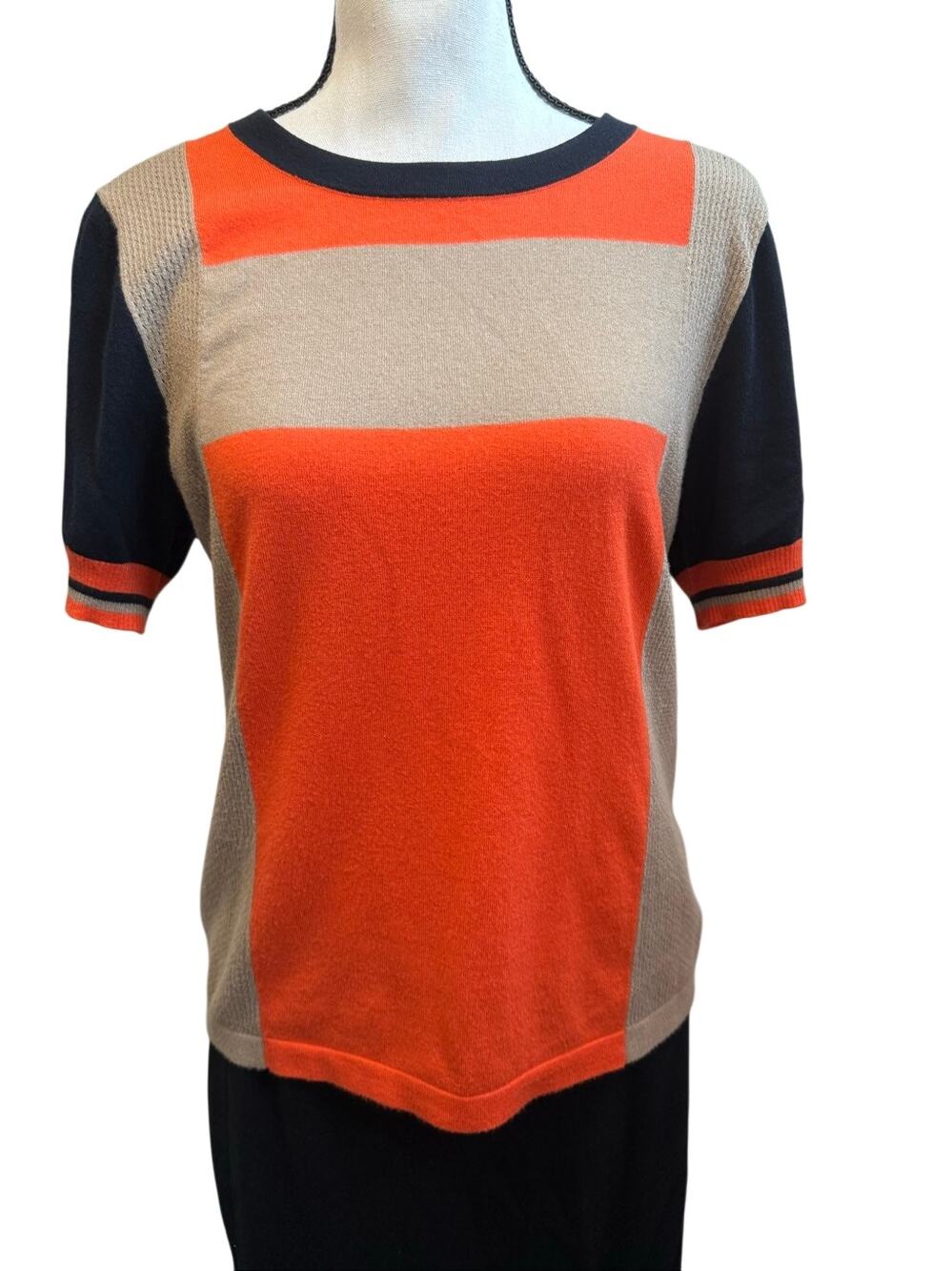 Carlisle Sweater Tan Orange